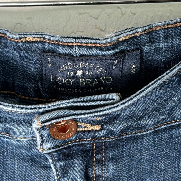 Lucky brand jeans Emma boot cut, medium blue jeans size 16 W - Picture 7 of 7